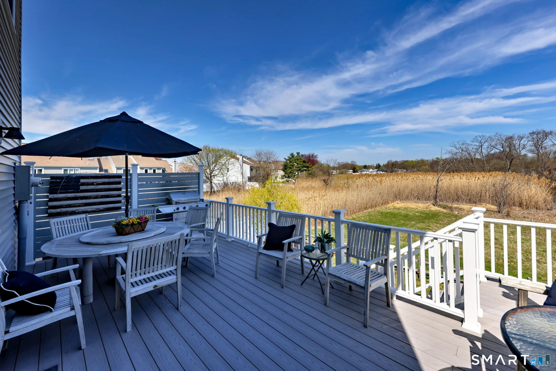 Deck and sky